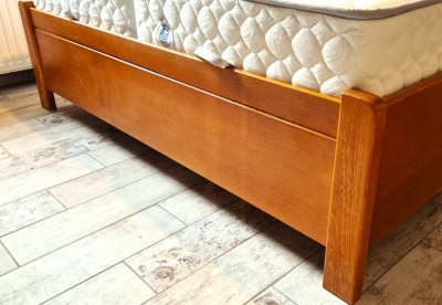 Fanni magas�tott (+ 10 cm) felnyithat� Francia�gy - 140x200, 160x200, 180x200 cm, Antikolt �cseresznye sz�n - Most 50 % kedvezm�nnyel!- aj�nd�k memory kisp�rn�val!