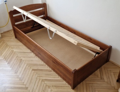 Zaf�r 90x200 cm, oldalr�l felnyithat� hever� - nagy teherb�r�s�, massz�v! - Di� sz�nben p�colva - most 30 % kedvezm�nnyel!- most aj�nd�k kisp�rn�val! 